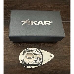 Xikar‎ Xi2 Cigar Cutter Blackened by Drew Estate Limited Edition White Black NEW